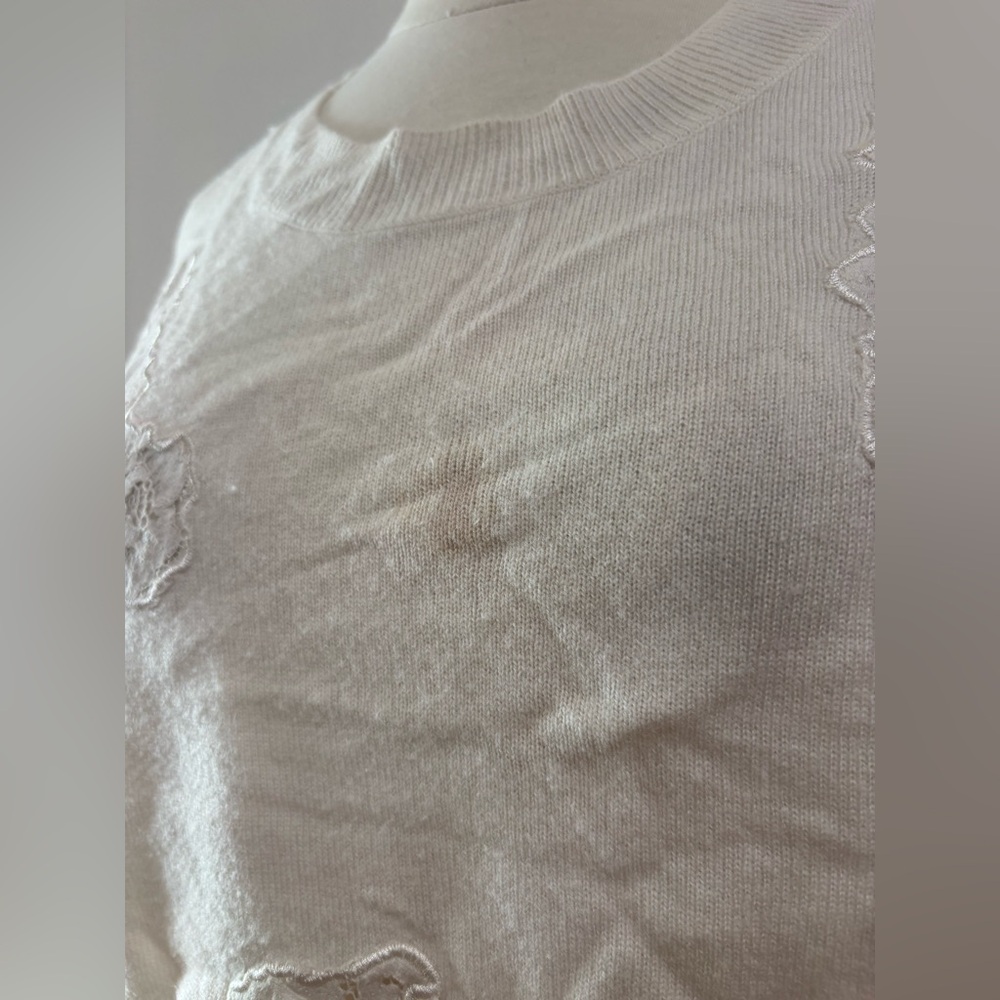LoveShackFancy Lazuli Sweater, Size: L - Picture 9 of 12